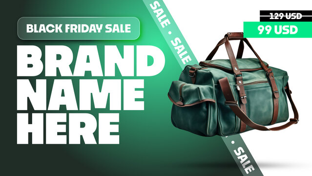 Black Friday Product Sale Promo Animation Template