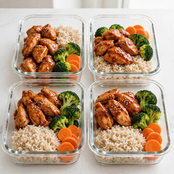 buy healthy korean chicken meal prep containers