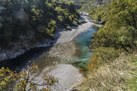 Moraca River Gorge near Kola&scaron;in, Montenegro