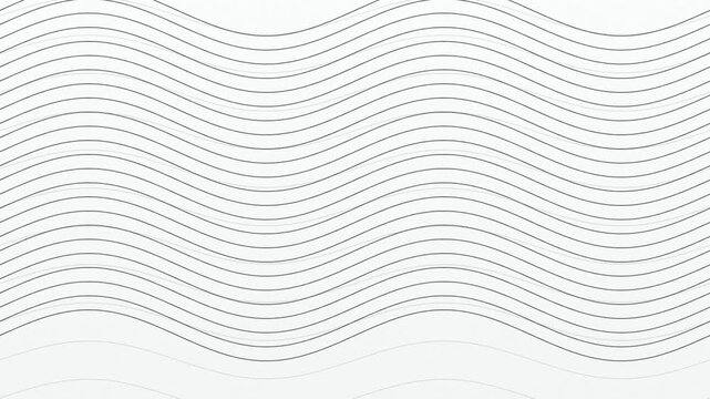 Sinusoidal line wave geometric pattern seamless loop motion background