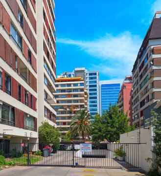 Modern residential buildings Santiago Chile