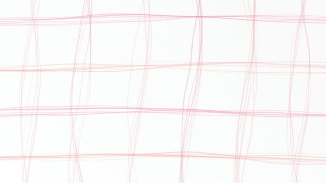 Light pink grid pattern hand drawn lines seamless loop background
