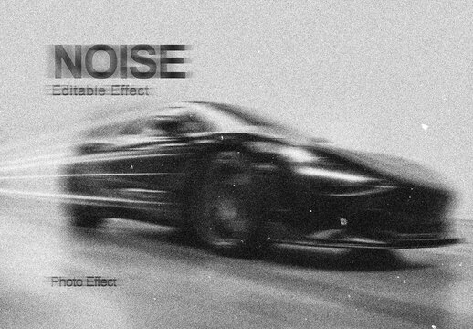 Noise Grain Photo Effect