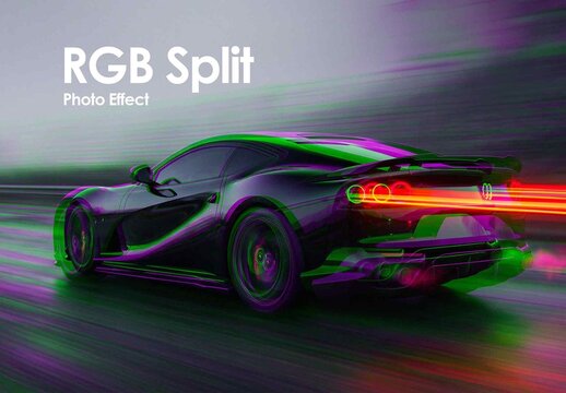 RGB Split Photo Effect