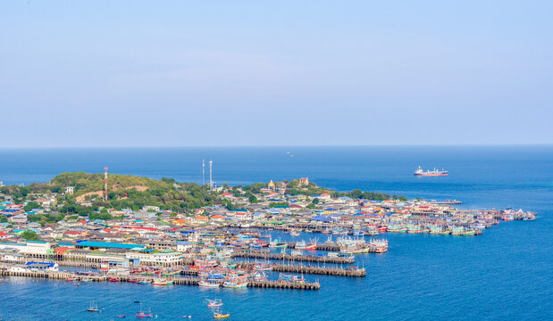 Fisherman village of sameasan (Sattahip Chonburi, Thailand) 