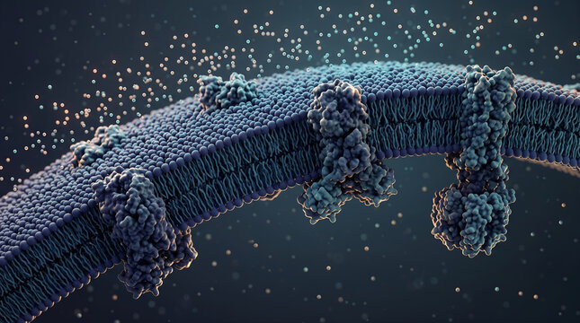 Scientific visualization of mitochondrial membrane potential and the electrochemical gradient. Useful for bioenergetics education, pharmacology presentations, and biomedical research.