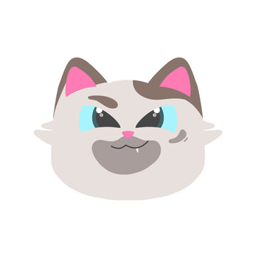 vector illustration of a cat