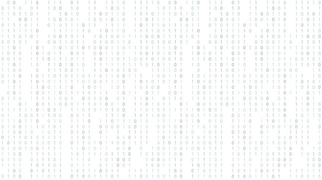 Minimalist Abstract Binary Flow Line Pattern