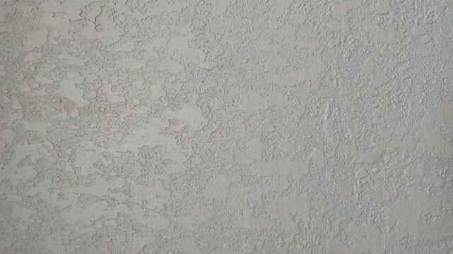 Rough, grey plastered wall with veins. Concrete wall texture, decorative plaster.	