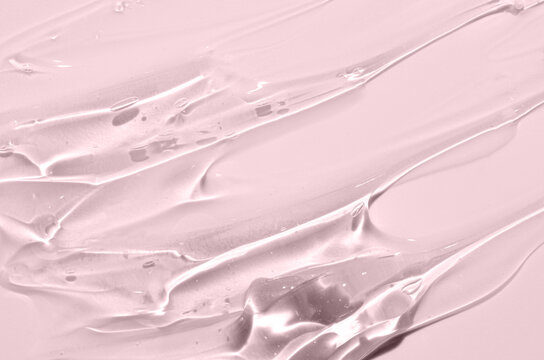 The texture of the cosmetic product for skin care.