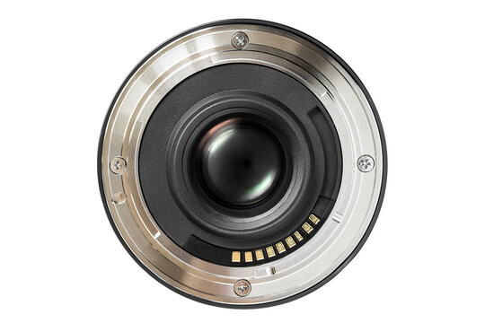 Camera lens isolated