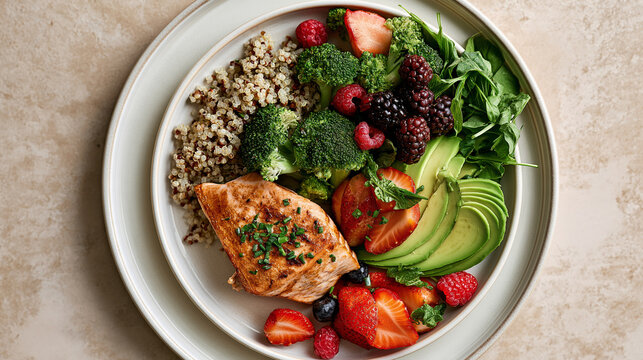 Nutrient-Dense Meals for Weight Management - Healthy Balanced Eating Plan