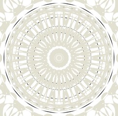 abstract background with round ornament © novitriani