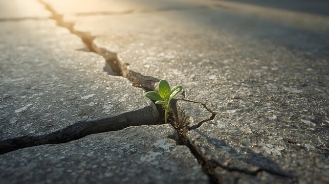 Empowering Fine-Art Photo of Growth Through Adversity