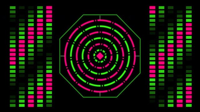Brute-Force Quantum Decryption Codes - Cyber Security Concept