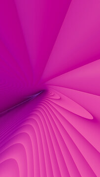 Abstract digital illustration of flowing purple and pink waves