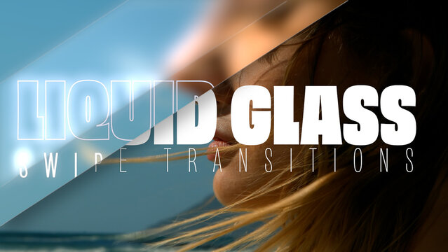 Liquid Glass Swipe Transitions