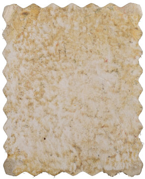 Old stamp back side