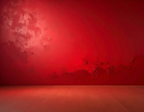 Red Gradient Wallpaper Background Texture For Beauty Campaign Promotion And Design Backdrop