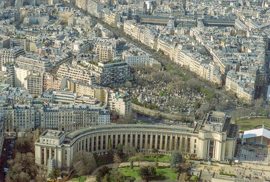 Palais de Chaillot and Paris Rooftops