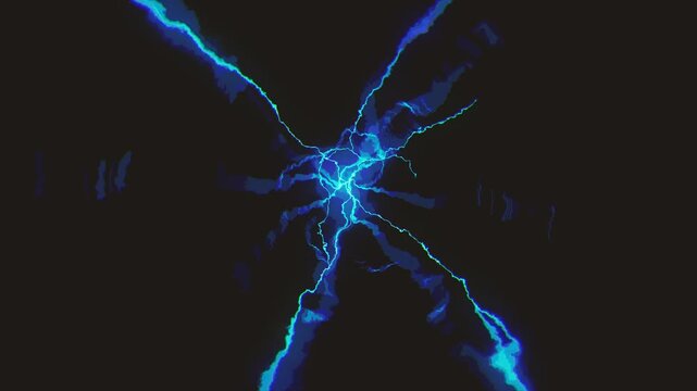 Energetic Electricity Rays Vfx Background Animation
Abstract electric rays vfx and distorted twitch lightnings