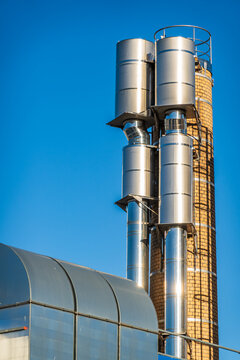 modern industry silo in austria