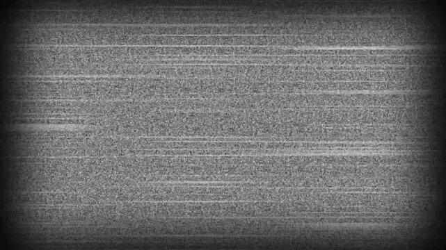 Analog tv noise background for signal loss and broadcast error. Television static texture for glitch interference and screen distortion. Television turn off. Vintage switch on off television concept.