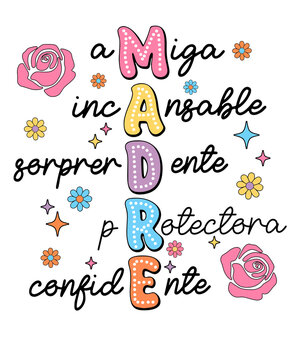 Madre Spanish Mom Mother's Day
