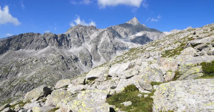 : Fantastic landscape in the Italian Dolomites.