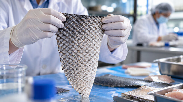 Tilapia Fish Skin Processing in Laboratory for Innovative Burn Treatment and Medical Wound Dressings