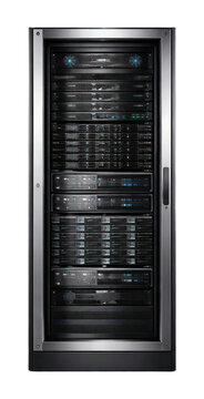 PNG Modern server rack technology equipment