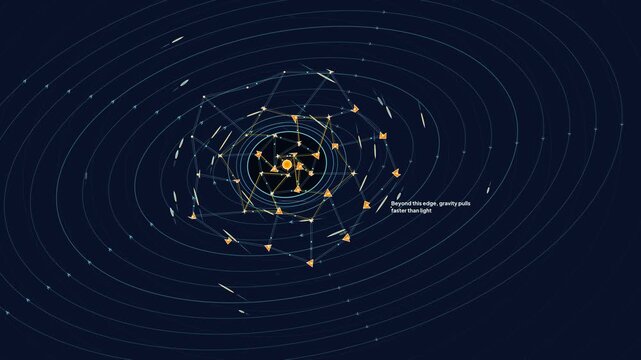Animation of loop quantum gravity spin networks resolving a black hole singularity at the Planck scale into a finite core