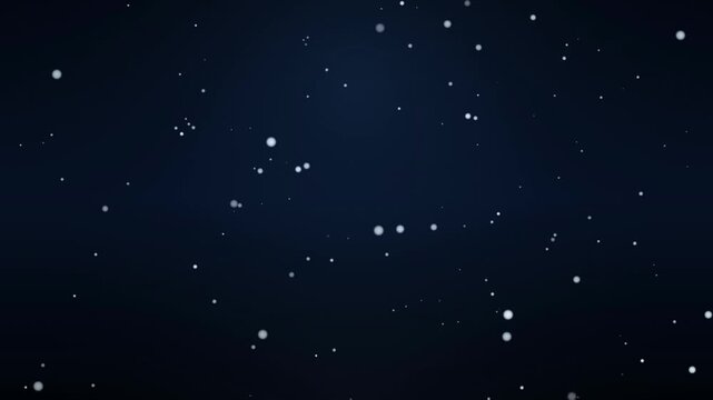 Deep midnight sky glows with twinkling white stars arranged in a constellation pattern, ideal for wallpapers, invitations, and astrologythemed designs.