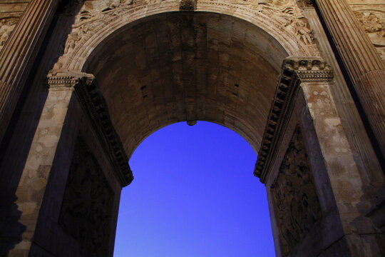 The Arch of Constantine in the Early Evening, Rome, Italy on May 24th, 2026