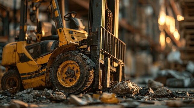 Warehouse accidents highlight occupational safety risks involving forklifts, heavy machinery, falling goods, storage racks, and hazardous loading activities.
