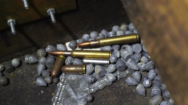 old ammo stock pile
