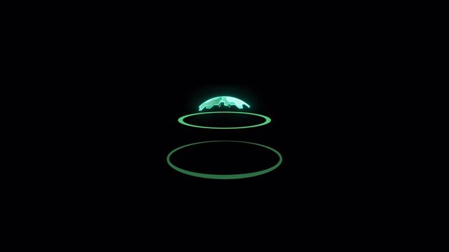 globe loading hud ui asset animation
