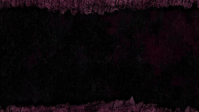 Dark Vampire Gothic Abstract Background Featuring Torn Lace Paper, Faded Grunge Textures and Thick Dark Wine Brush Smears