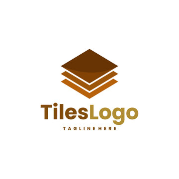 tiles flooring logo design creative