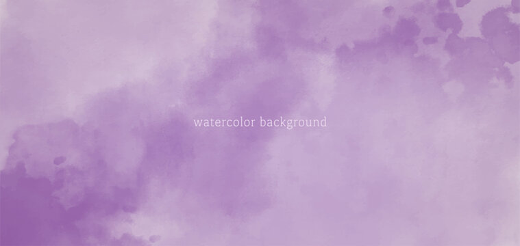 Abstract watercolor art background template. purple watercolor backdrop empty space for text, banner, presentation or product display graphic design