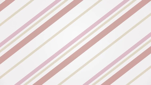 Minimalist Diagonal Stripe Background with Pastel Pink and Beige Tones