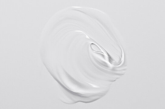 A sample of a facial serum with hyaluronic acid and collagen.