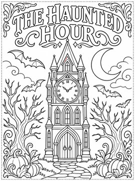 happy halloween coloring sheet printable for kids - coloring pages