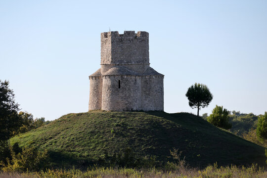 The Church of Saint Nicholas, located between Nin and Zaton in the Croatian county of Zadar  