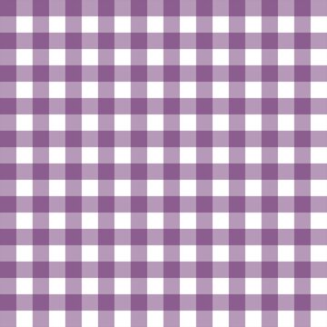 Soft Lavender Purple and White Gingham Seamless Checkered Pattern
