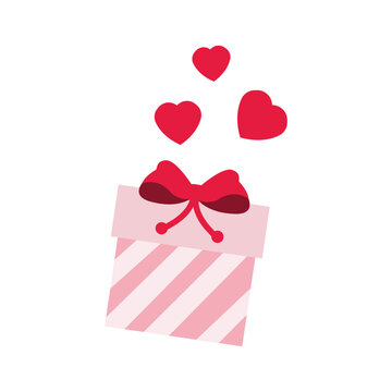 Valentine's Day banner. Valentine's Day greeting card design. Holiday banner with hearts.