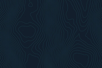 Dark topographic contour lines abstract background © Griffin