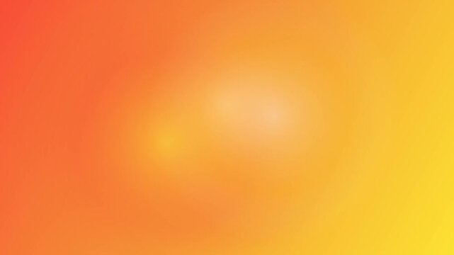 A gradient background transitions from solid red to soft yellow with a subtle radial blur effect.