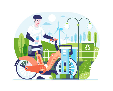 Electric Bicycle and Green Transportation