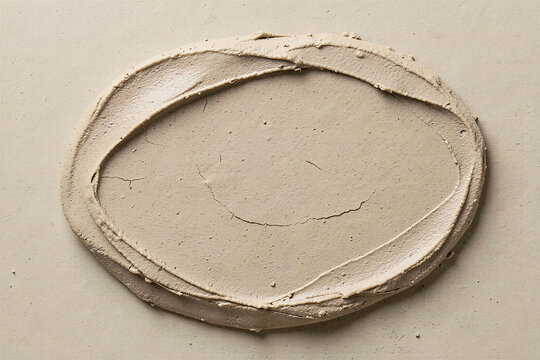 Bentonite Volcanic Ash Clay Paste Macro Surface Texture
